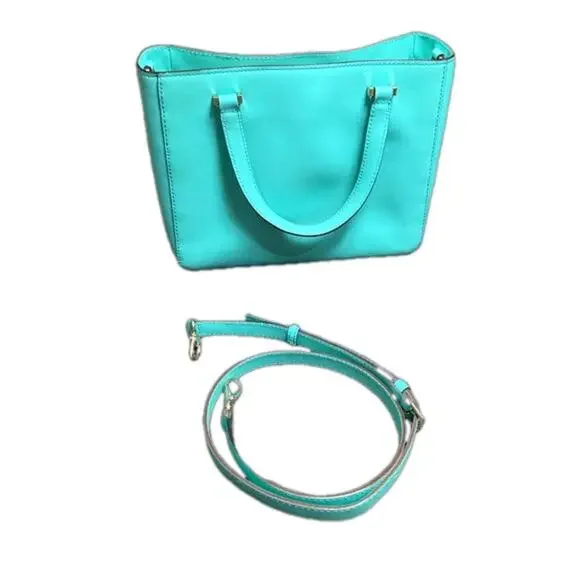 Kate Spade Aqua Blue Tote Bag - Picture 13 of 16